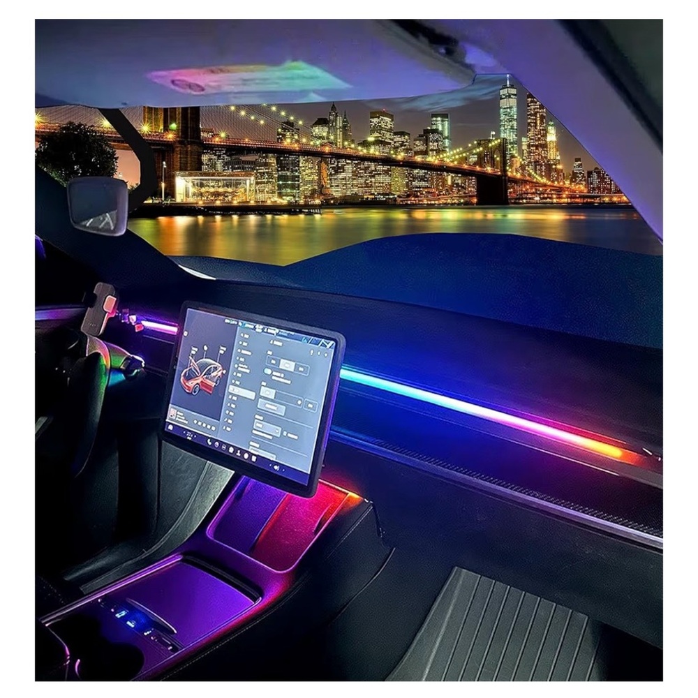 Multicolor LED Car Interior Ambient Light for Tesla (A168)